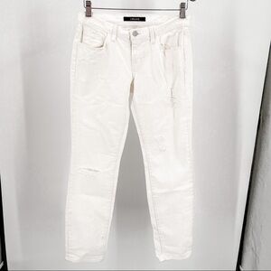 J Brand Aidan white jeans